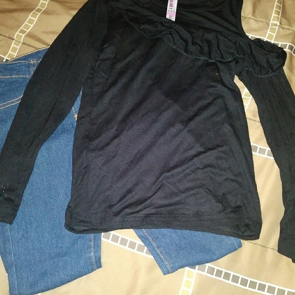 Girls 2 piece jean set - Picture 4 of 4